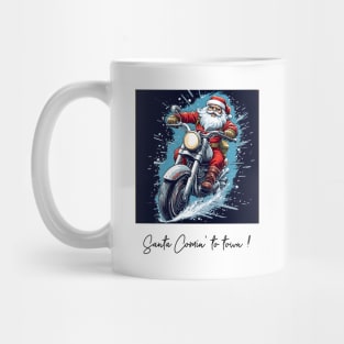 santa claus is coming to town Mug